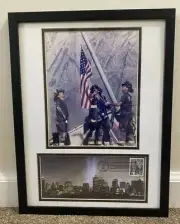 Remembering The Hereos Of 2001 First Day Of Issue June 7, 2002 USPS Matted Print