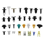 500pcs Auto Car Mixed Fastener Clip Bumper Fender Trim Plastic Rivet Door Panel Car Mixed Rivets