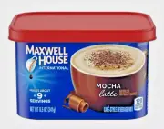 1ct NIB Maxwell House Mocha Latte Instant Coffee Creamer Brew Easter Gift Spring