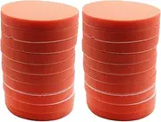 20Pc 180mm 7 Inch Flat Sponge Gross Polishing Buffing Pad Kit for Car Polisher Clean Waxing Auto Paint Maintenance Care