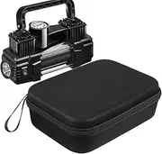 Electronics Organizer Travel Case | Portable Storage Bag Auto Vacuum Cleaner Accessories Protective Cover | Tool Storage Box for Car Vacuum Air Pump and Home Tools | Compact Vacuum Cleaner Storage Bag