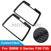 Real Carbon Fiber Rear Make-up Mirror Trim For 2013-2019 BMW 3/4 Series F30 F34 (for: BMW)