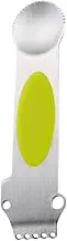FIXOSHEE Stainless Steel Lemon Planer and Grater Multi-Functional Citrus Peeler for Kitchen for Garnishing Cocktails and Fruits Selection