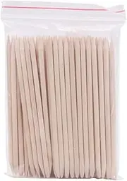 WRITWAA 500 Pcs Multi Functional Beauty Wood Sticks Double Sided Wax Applicator Sticks for Manicure for Hair Removal and Detailed Waxing Smooth Nail Tools