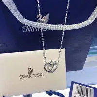 在飛比找蝦皮購物優惠-正品附保卡✔Swarovski施華洛世奇 DEAR 雙心項鍊