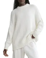 Alpaca Cocoon Crewneck
