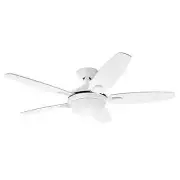 Ceiling Fan With Light Contempo White Living Room Fan with Remote Control