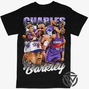 Charles Barkley Tee Shirt Phoenix Suns NBA Basketball T-shirt