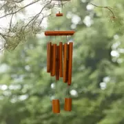 decoraciones para salas de casa wind chime Wood Handmade Bamboo Wind Big Bell