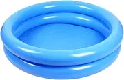 Pool Foot Bath 23.6x23.6x4.7 in Round Portable Foot Soaking Inflatable Bath for Above Ground Pool Poolside Blue Beach SPA Basin Pools Accessories