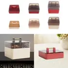 Divided Serving Tray with Lid Serving Bowl with Handle Food Plates Candy Nut