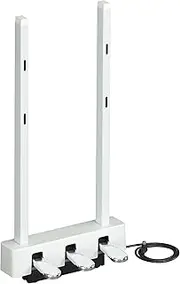Yamaha LP-1 3 Pedal Unit for Yamaha P-Series, Portable, Sleek and Pedal Attachment, in White