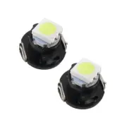 20x WHITE T4.2 Neo Wedge 1SMD 3528 LED Twist lock Switch Dash LED