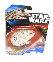 2015 Hot Wheels Star Wars Starship Millenium Falcon Vehicle Han Solo Navigator