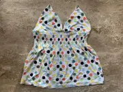 Paul Frank Intimates Clothing PJ Pajama Tank Top Polk a Dot Sz XL