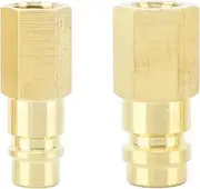 R134A Air Conditioner Brass Connector Adapter for Refrigerant System