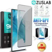 For Samsung Galaxy S22 Ultra Plus ZUSLAB Privacy Tempered Glass Screen Protector