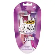 BIC 4 Pack Soleil Twilight Womens Disposable Razors