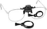 Carson OcuLens Hands-Free Clip-On 5X and 8X Eyeglass Magnifier Set