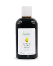 SUNFLOWER LECITHIN USP Grade Unbleached Fluid 100% Pure Natural 8 OZ