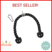 Yes4All Deluxe Tricep Rope Cable Attachment, 27 & 36 inch with 4 Colors, Exercis