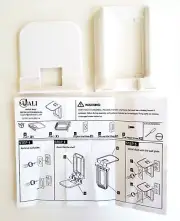Wali Outlet Shelf Wall Holder for Smart Speaker OLS001-W White Fixed Mount NIB