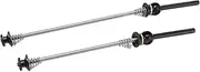 2pcs Trainer Skewer High Strength Save Labour Light Weight Metal Texture Quick Release Lever for Road Folding Bike