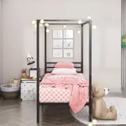 Zinus Single Bed Frame Canopy Metal