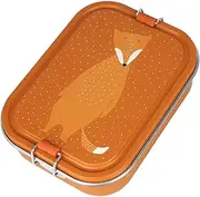 Trixie Lunch Box Stainless Steel Mr Fox Orange Large