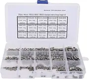 300 Pcs Thread Repair Kit, Stainless Steel Metric M3 M4 M5 Wire Thread Inserts Steel Sheath Screw Repair Sleeve Assortment Kit for Automotive Repairs