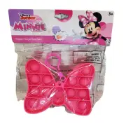 Disney Minnie Mouse Bow Popper Fidget Keychain Sensory Toys Backpack Charm
