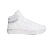 Big & Little Kid's Adidas Hoops Mid 3.0 K Cloud White/White/Grey Two GW0401