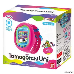 萬代 BANDAI 塔麻可吉 UNI 電子雞 寵物機 寵物蛋 TAMAGOTCHI 粉色【台中恐龍電玩】