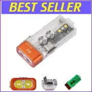 Versatile USB C Rechargeable Keychain Flashlight - 700 Lumens & Water Resistant