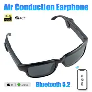 Bluetooth 5.2 Sports Sunglasses Wireless Open-Ear Audio Headsets Smart Glasses /