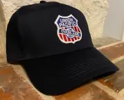 Cap / Hat -(Navy Blue)- UNION PACIFIC OVERLAND ROUTE (UP) # 5591- NEW