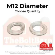 M12 A4-70 Stainless Steel Split Lock Washers (Pick Quantity)