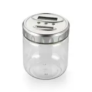 Vistara LCD Display Aussie Coin Counting/Tracking Money/Savings Jar 12x10cm