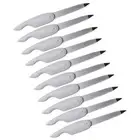 10 Pcs Nail Rasp File Nail Buffer Nail File Kit Manicure Pedicure Tool