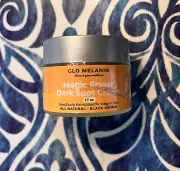 GLO MELANIN Magic Eraser Dark Spot Cream 1.7oz Exp 5/2026