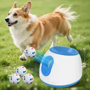 Automatic Ball Launcher for Dogs - 2025 Upgraded Thrower Machine with 3 Launchin