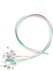JOINPAYA 15pcs Lyre Harp Strings Replacement Harp Strings Musical Instrument Parts Harp Supplies