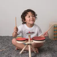 在飛比找誠品線上優惠-PLAN TOYS木作兒童樂器/ 快樂小鼓手