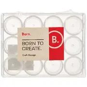 Born Craft Storage 1 Level 12 Compartment Box