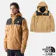 【美國 The North Face】男 3效能 防水透氣防風耐磨連帽二件式外套(亞洲版型)/7W7T-KOM 杏仁黃