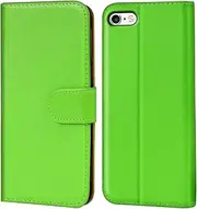 iPhone 6s Plus Case, Verco Mobile Phone Case for Apple iPhone 6 Plus > 6s Plus PU Leather Flip Case Wallet - Green