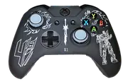 Silicone Cover For XBOX ONE Controller Skin Transformer Design White + Grips