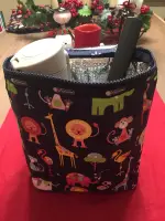 <三豬美國代購 >正品 LESPORTSAC 可愛動物圖案奶瓶保溫袋+奶嘴包