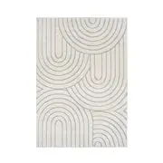 Marina Ivory Light Grey Rug