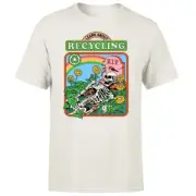 Steven Rhodes Learn About Recycling Unisex T-Shirt - White Vintage Wash